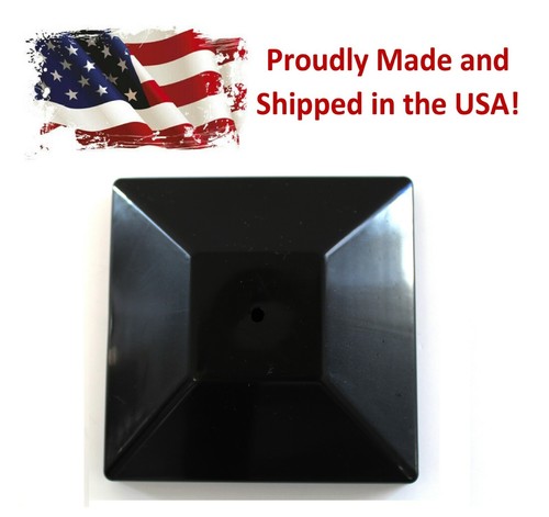 Black nominal 4x4 plastic - black,