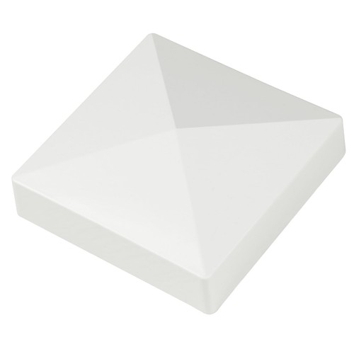 Vinyl fence post - fence, cap