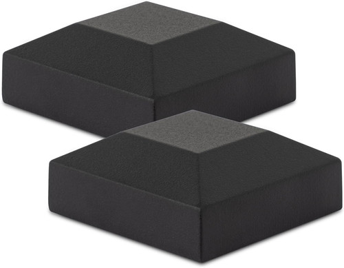 Aluminum fence post caps x - 2",
