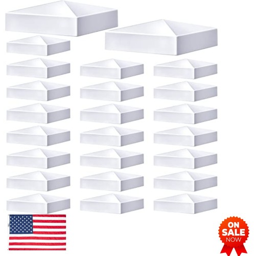 Vinyl fence post caps - post, 24