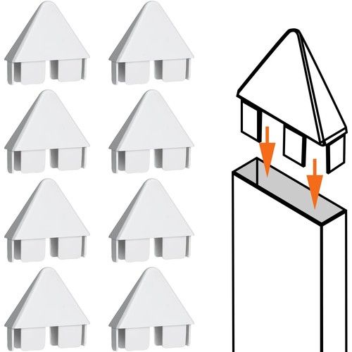 Packs vinyl picket fence - packs,