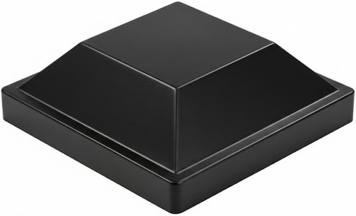 Aluminium fence post caps - aluminium,