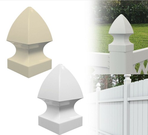 Fence vinyl post cap gothic - fence,