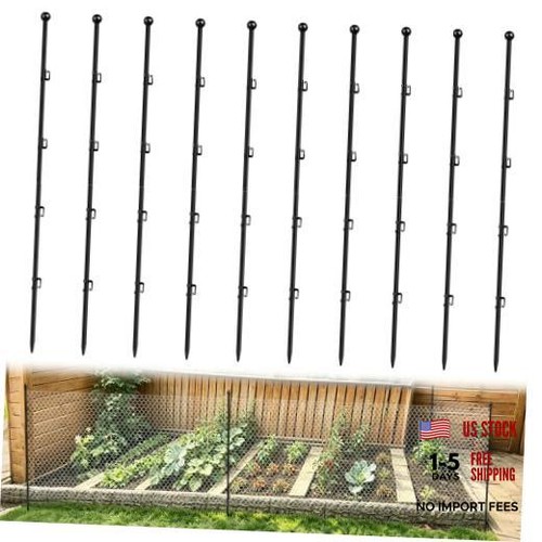 4ft metal fence - 10, pack