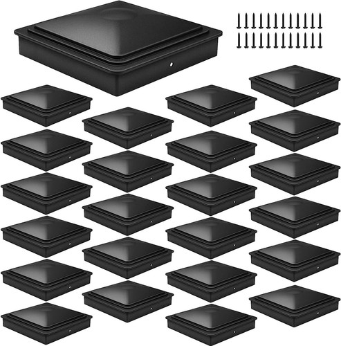 Pack fence post caps - 24,