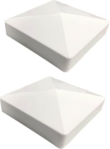 Pack white pvc pyramid fence - pack,